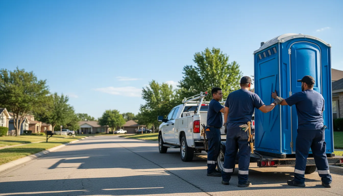 Portable Toilet Rental in Blanchard, OK near me